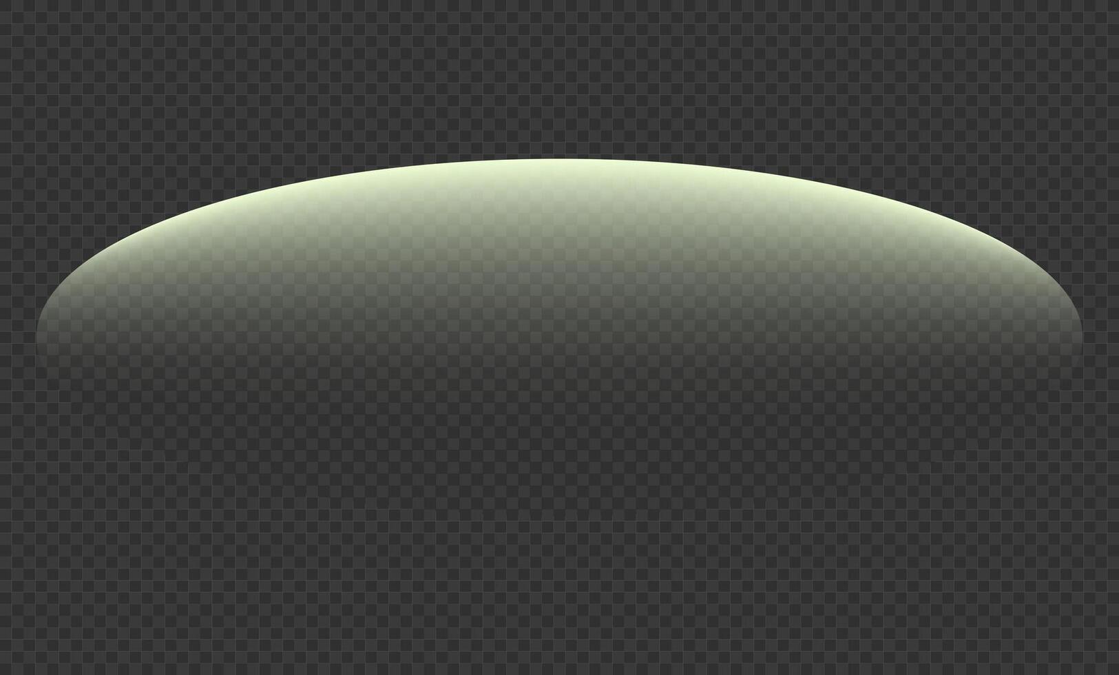 Light effect oval. Glare. Yellow flash. Light beam, ray. Glitter shining star, glowing spark. vector