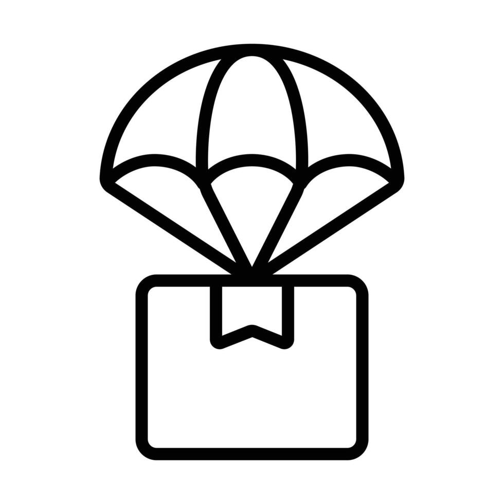 Simple Package icon. The icon can be used for websites, print templates, presentation templates, illustrations, etc vector