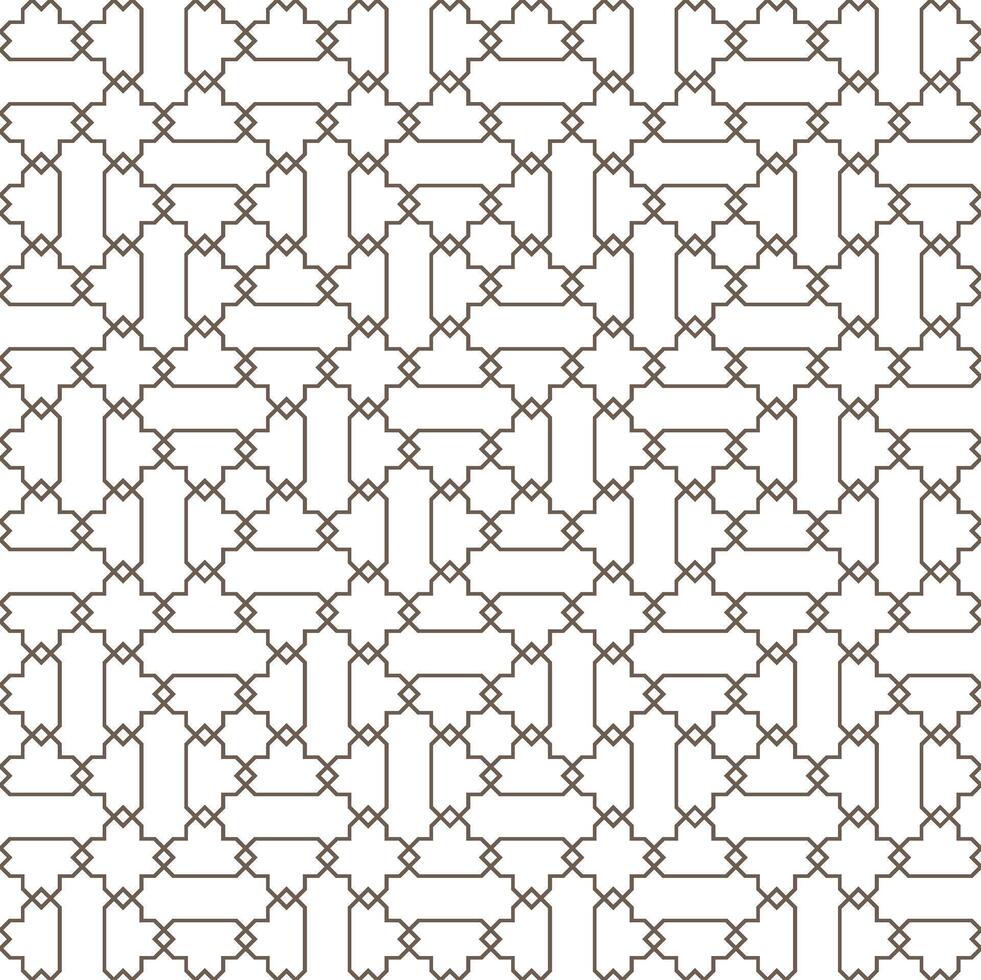Seamless geometric abstract pattern with a modern style vector