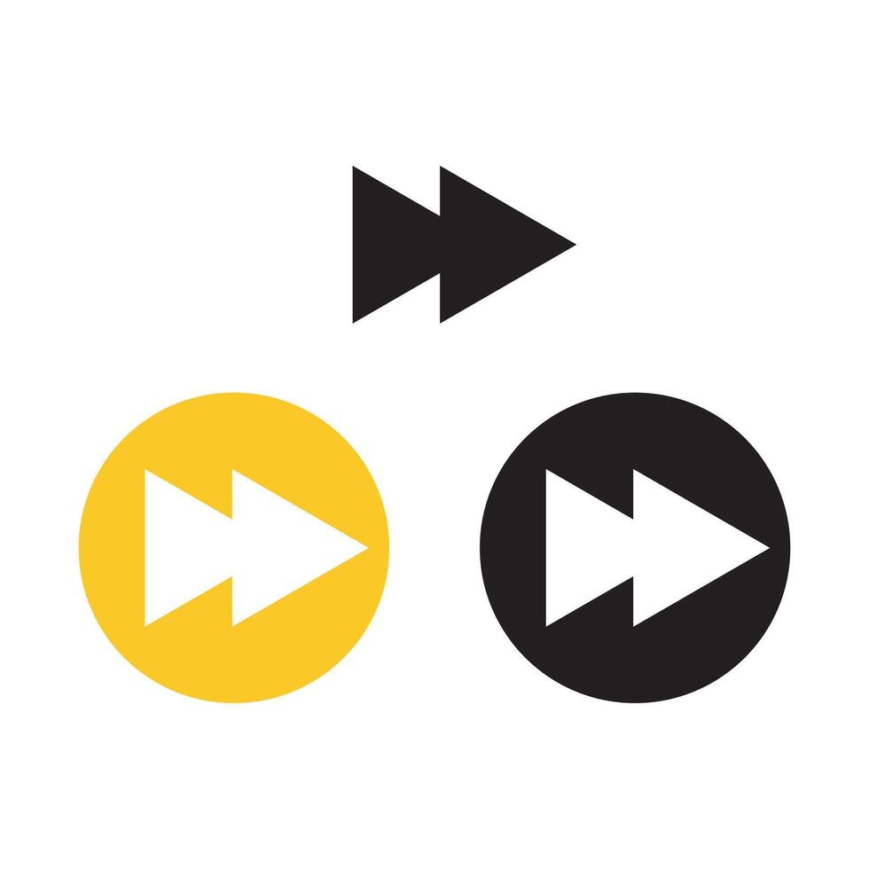 forward icon or logo vector