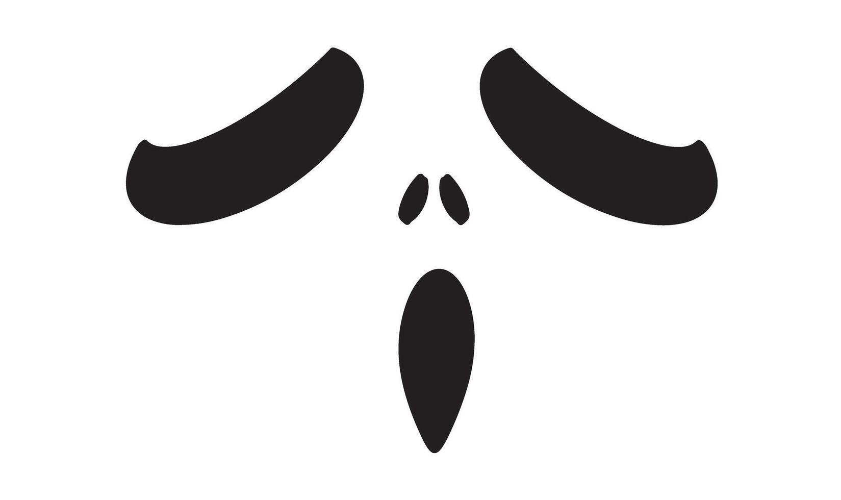 happy halloween face back dark silhouette color horror evil fear spooky costume october paint dead ghost mask skull fantasy carnival death carnival tradition mystery zombie death festival paint draw vector