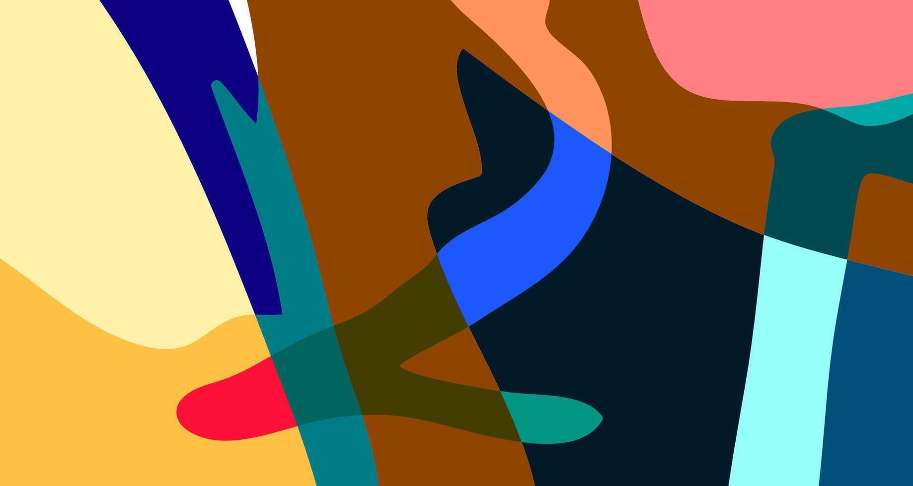 Abstract colorful psychedelic pop art background for summer vector