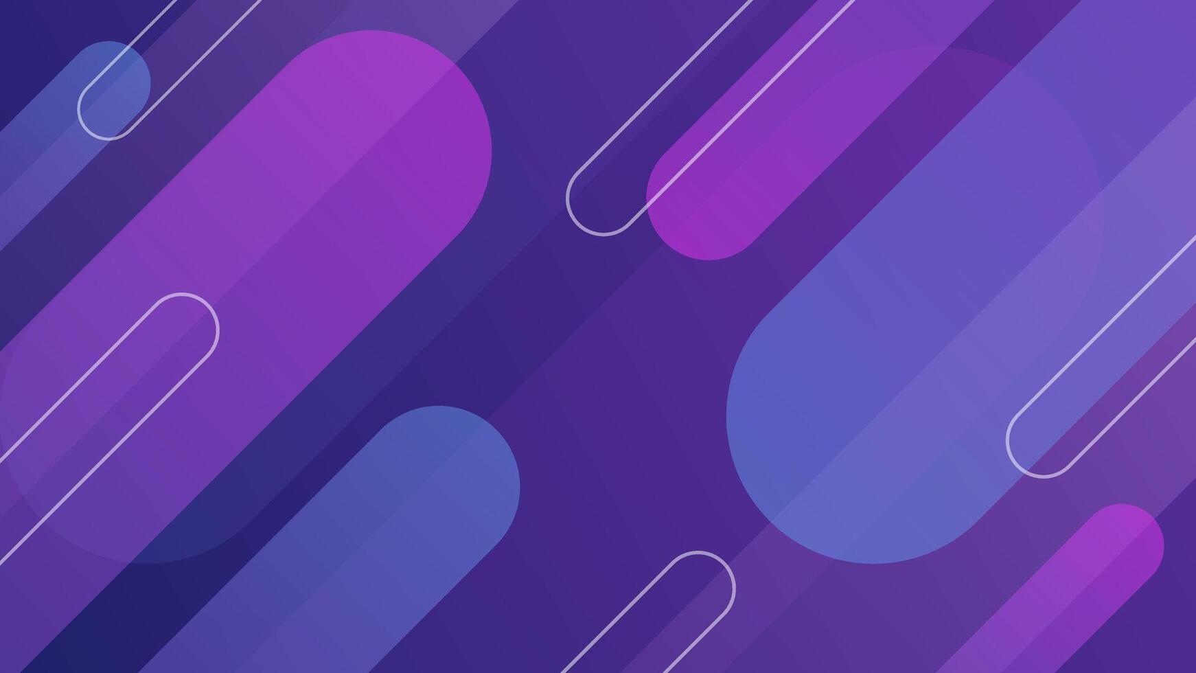Abstract blue and purple dynamic background. Modern gradient wallpaper. Beautiful design for templates, banners, posters, covers, brochures, websites, and pages vector