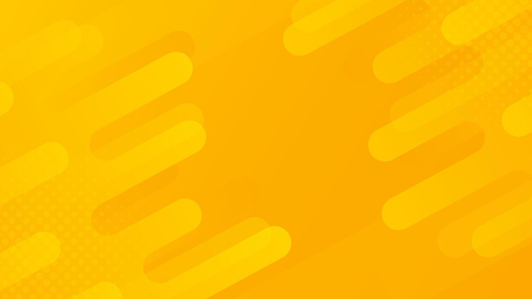 Bright orange-yellow gradient abstract dynamic background. Modern wallpapers. Suitable for templates, sale banners, events, ads, web and pages vector