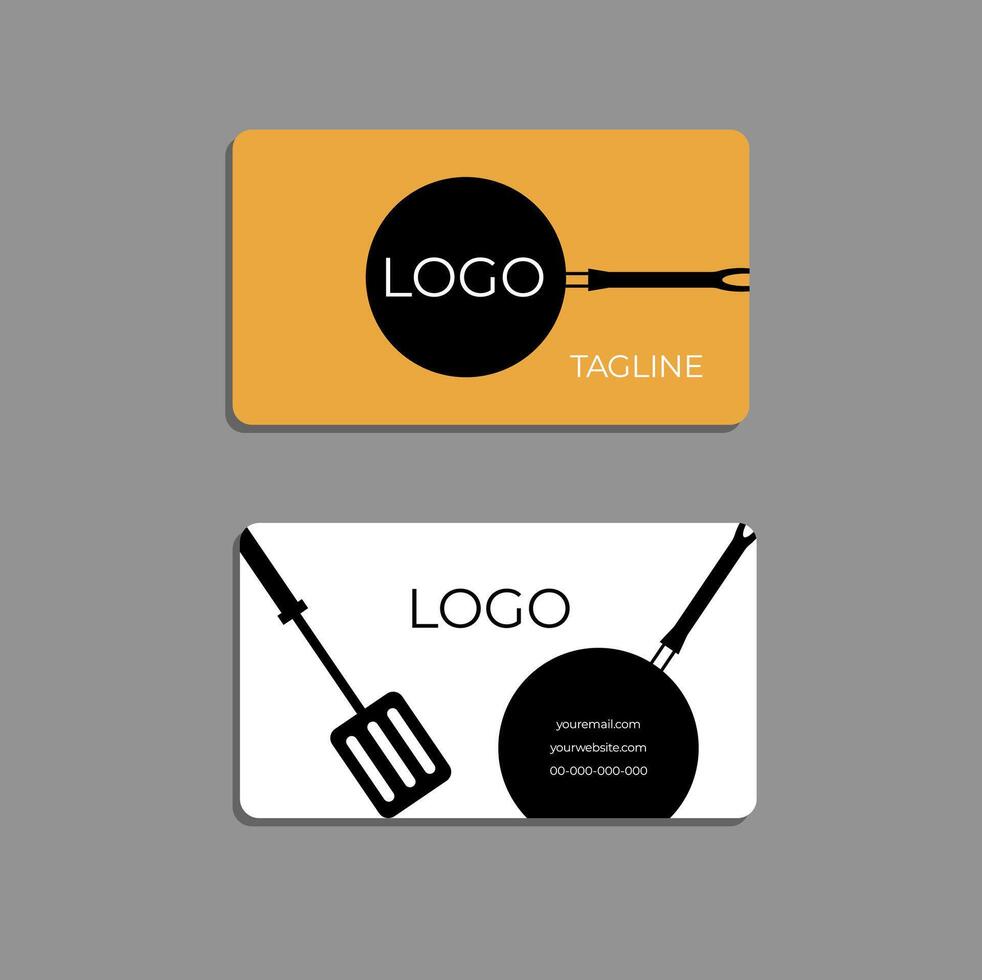Bussnies card design vector