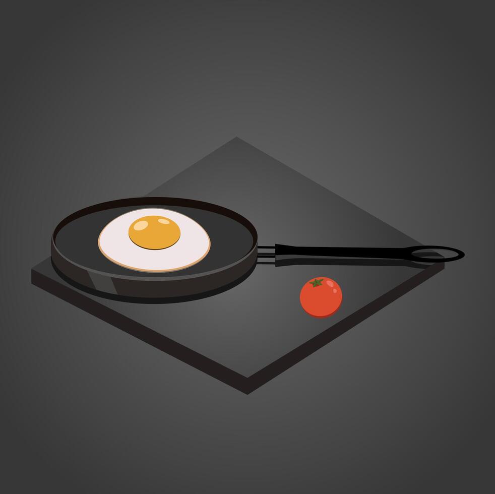 Isometry food and cuisine vector