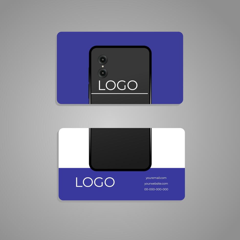 Bussnies card design vector