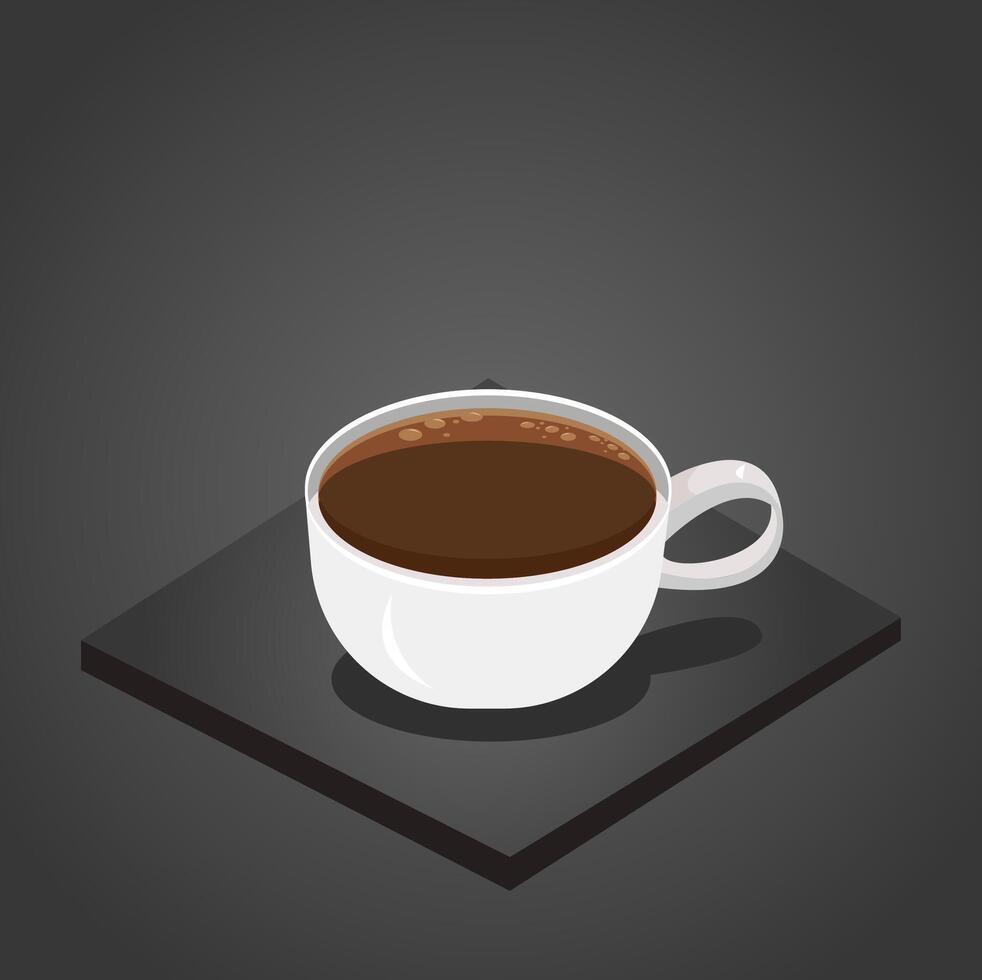 Cofee cup illustration vector