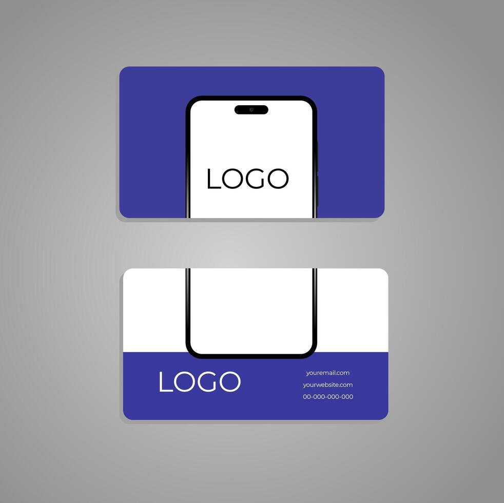 Bussnies card design vector