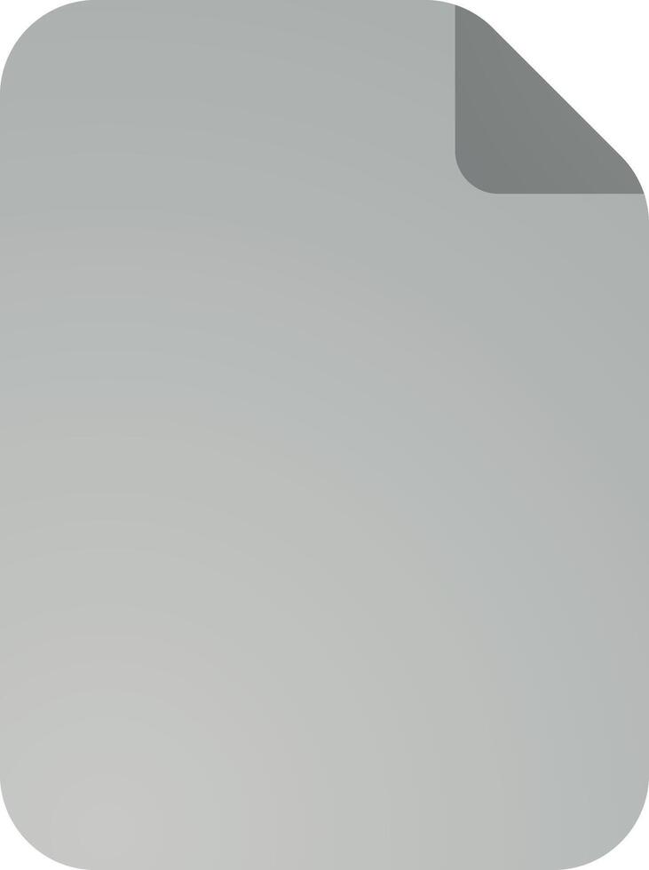 File Dokument Icon in , flat gradient style color, illustration, art for design, ui, web, interface vector