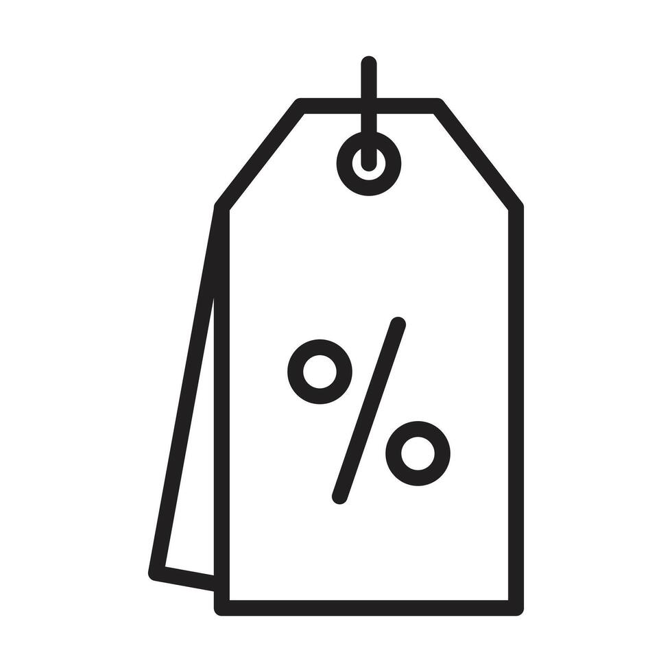 Sale icon on white background vector