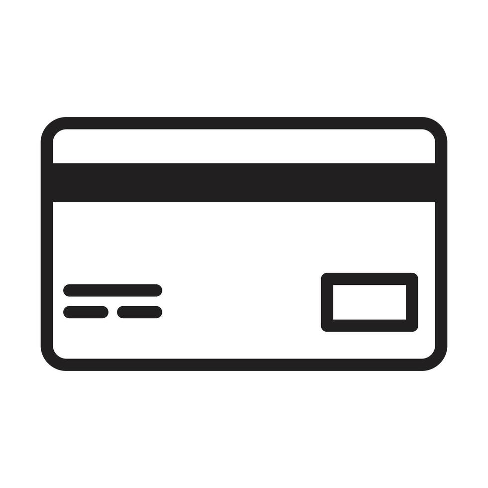 card icon on white background vector