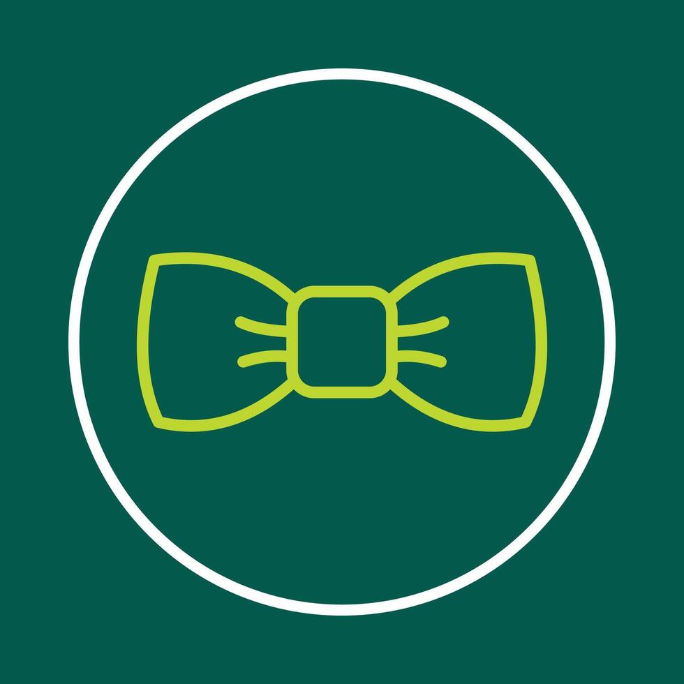 Bow tie useful trendy icon satisfied abstract illustration artwork design vector