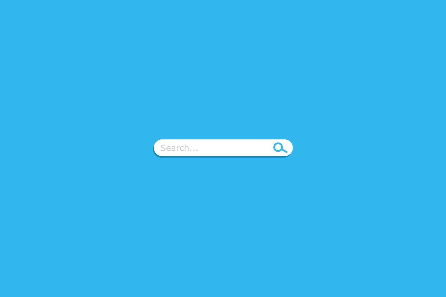 light blue search bar copy 3d space vector