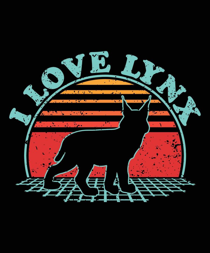 lynx silhouette white background. lynx silhouette Design. lynx icon silhouette illustration design. lynx silhouette, animals. vector