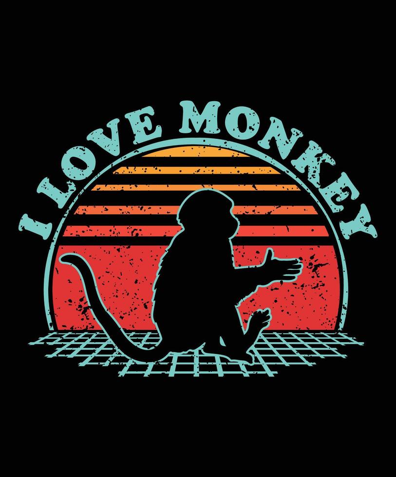 monkey silhouette white background. monkey silhouette Design. monkey icon silhouette illustration design. monkey silhouette, animals. vector
