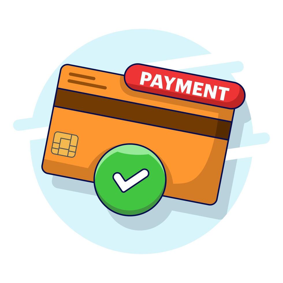 Concept of easy cashless payment, electronic money, contactless, mobile banking or fintech app. contactless payment icon, Phone with debit card, online payment. Digital money transfer. flat . vector