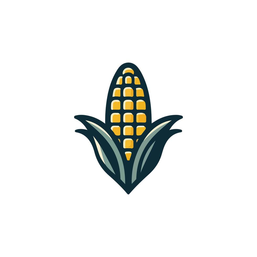 Corn icon in soft colors. Suitable for design vector