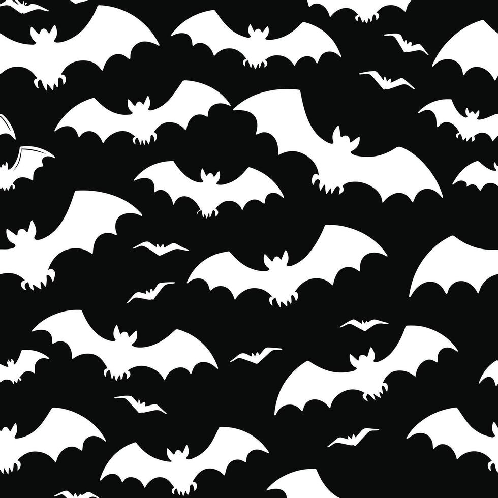 Bat seamless pattern digital paper vector