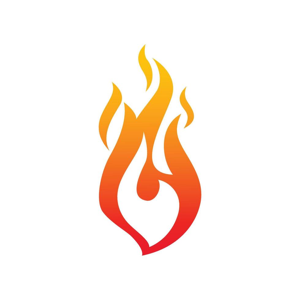 Fire icon design vector