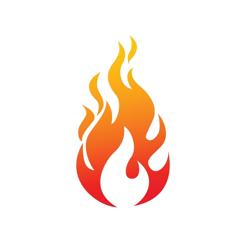 Fire icon design vector