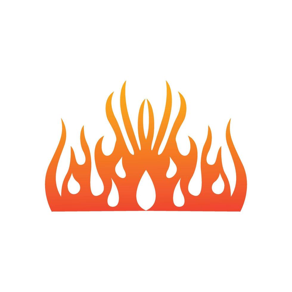 Fire icon design vector
