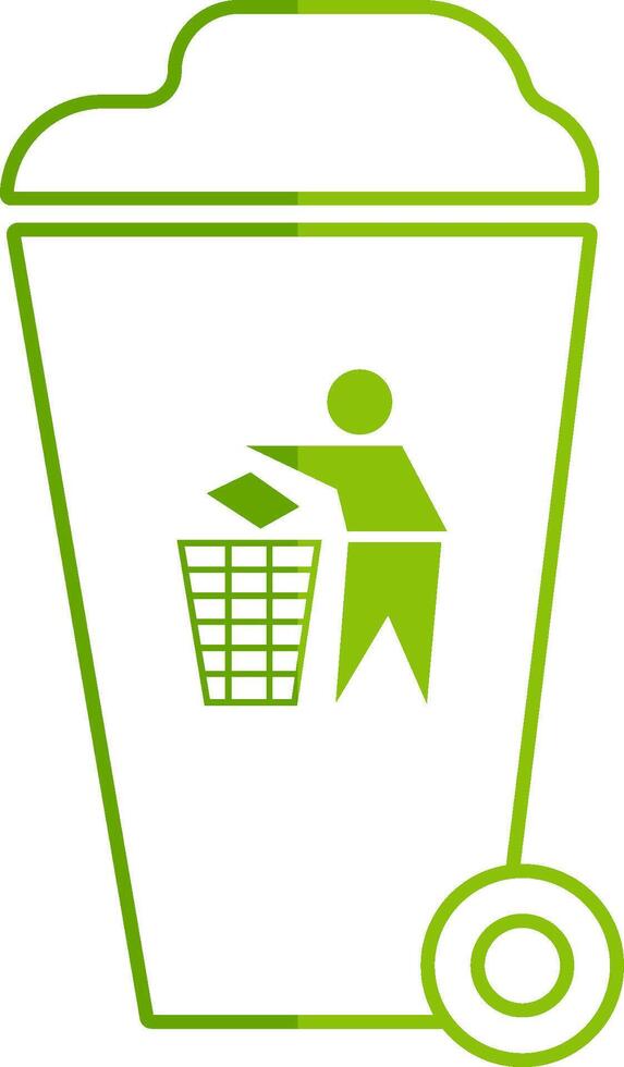 Set of symbols and signs for design of packaging products information about the goods being transported and a sign of recycling vector