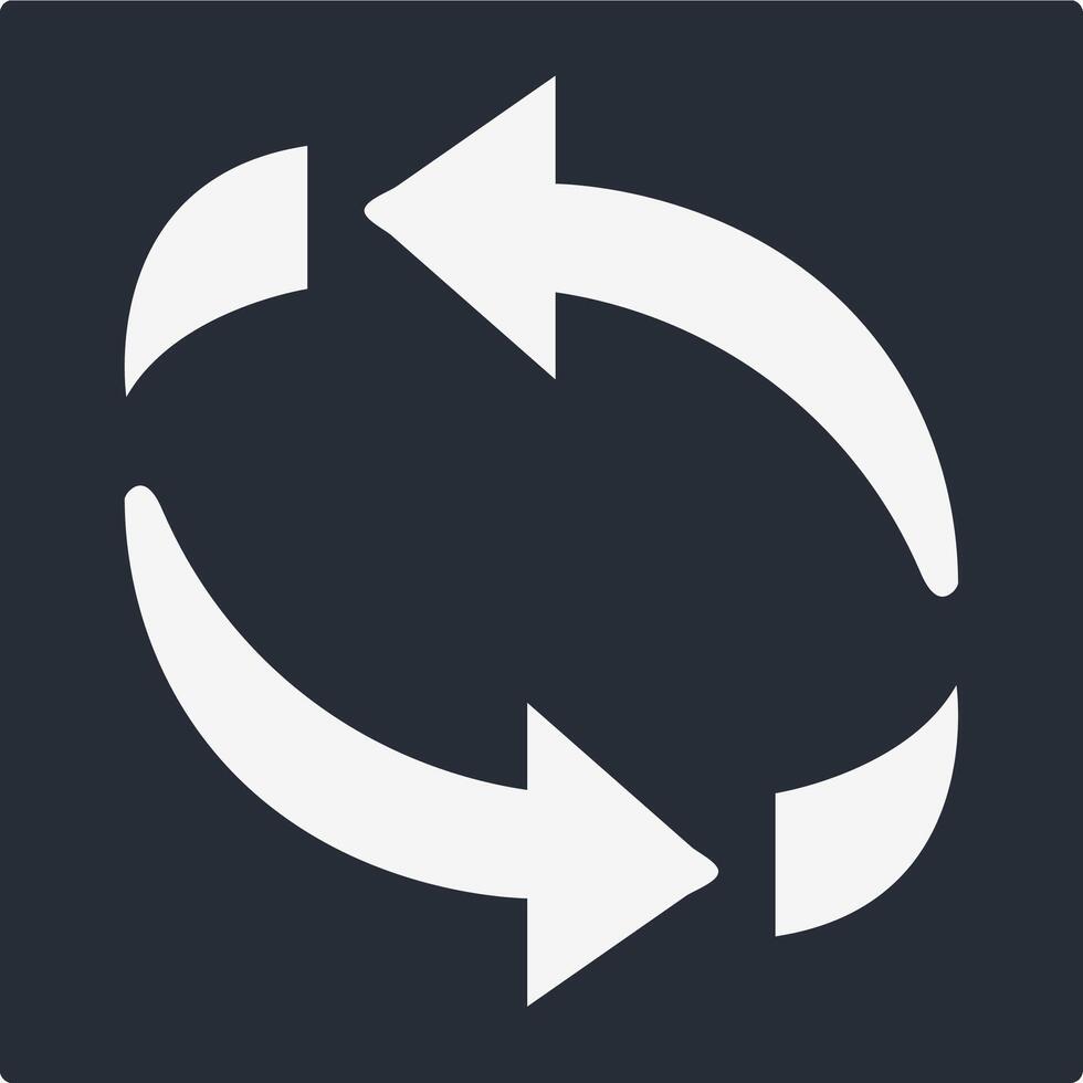 Recycle Icon Illustration Simple vector