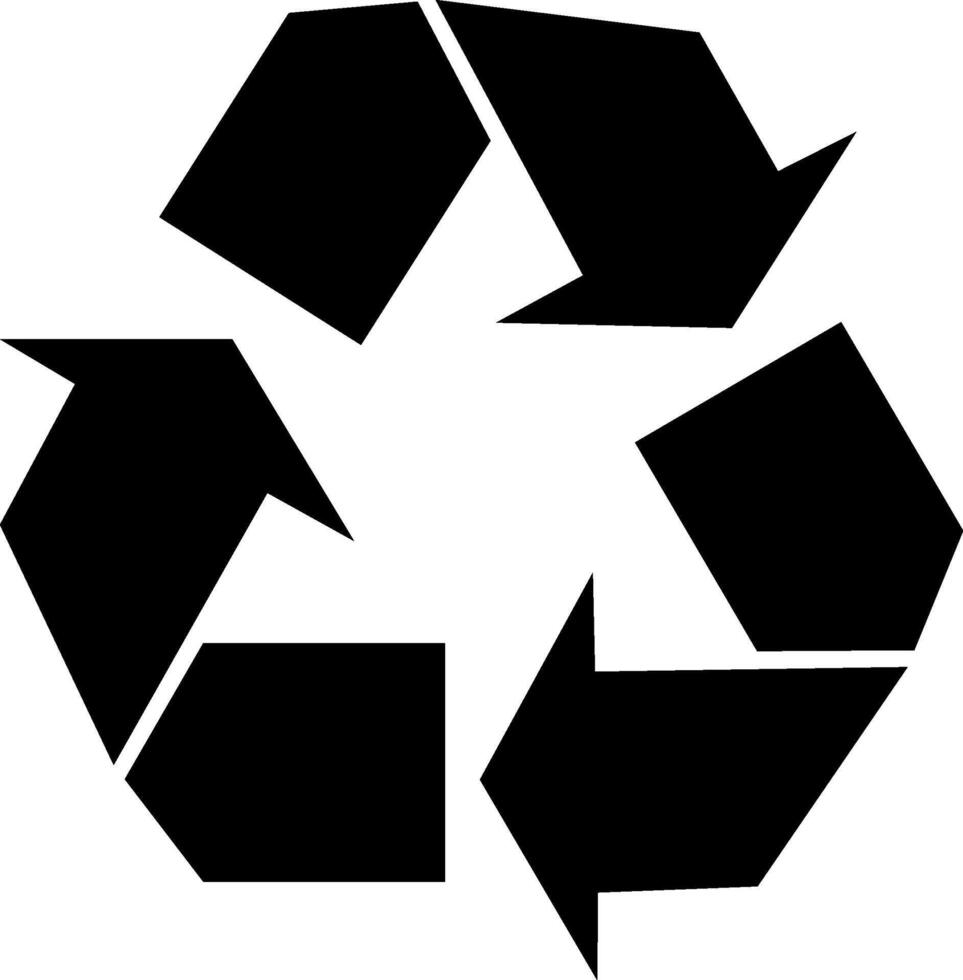 recycle icon set. ecology, eco friendly and environmental management symbols. isolated images vector