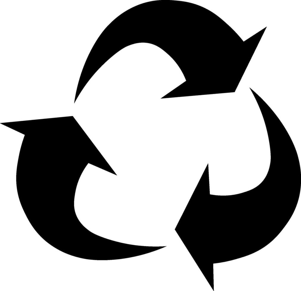 recycle icon set. ecology, eco friendly and environmental management symbols. isolated images vector