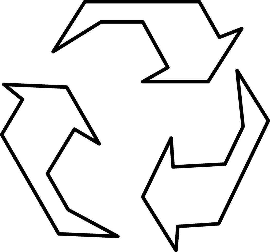 recycle icon set. ecology, eco friendly and environmental management symbols. isolated images vector