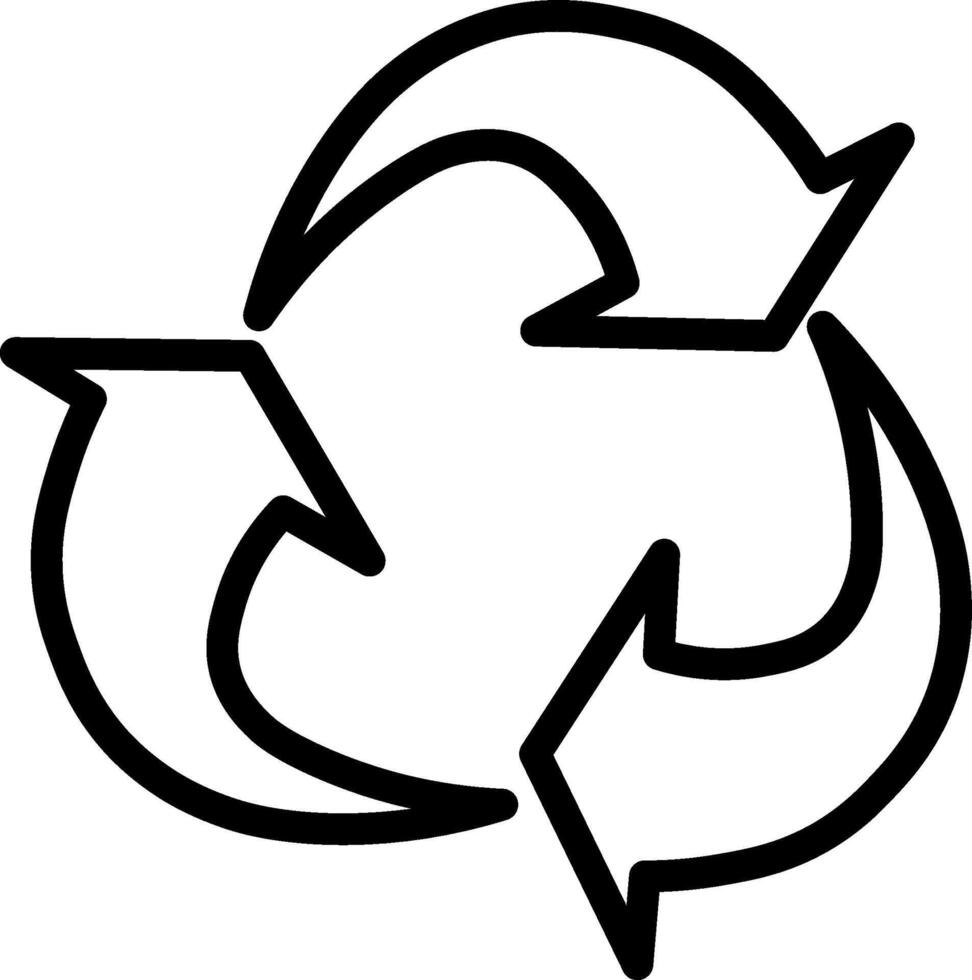 recycle icon set. ecology, eco friendly and environmental management symbols. isolated images vector