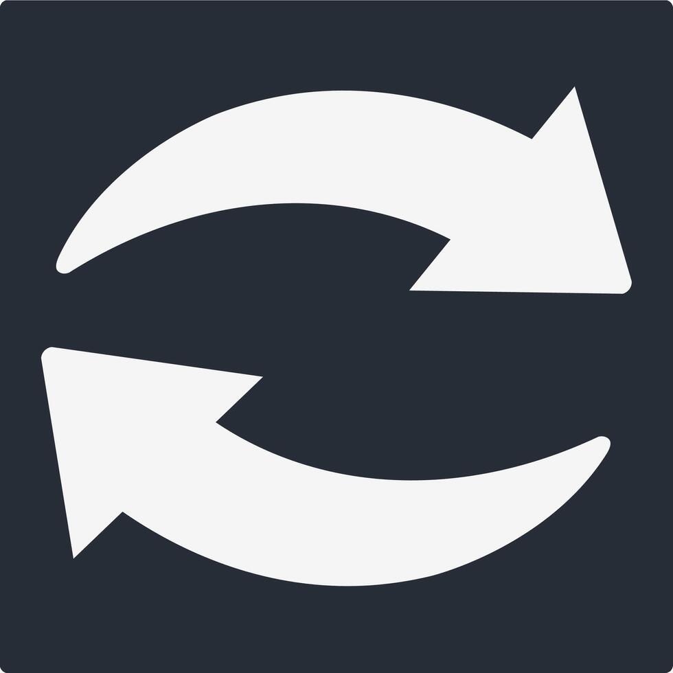 Recycle Icon Illustration Simple vector
