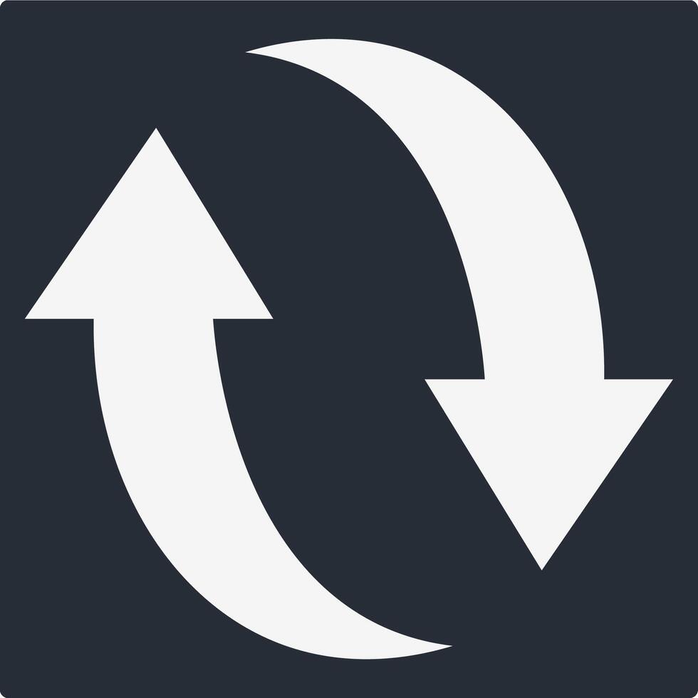 Recycle Icon Illustration Simple vector