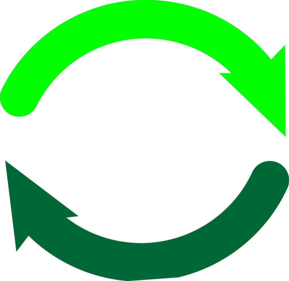 recycle icon set. ecology, eco friendly and environmental management symbols. isolated images vector
