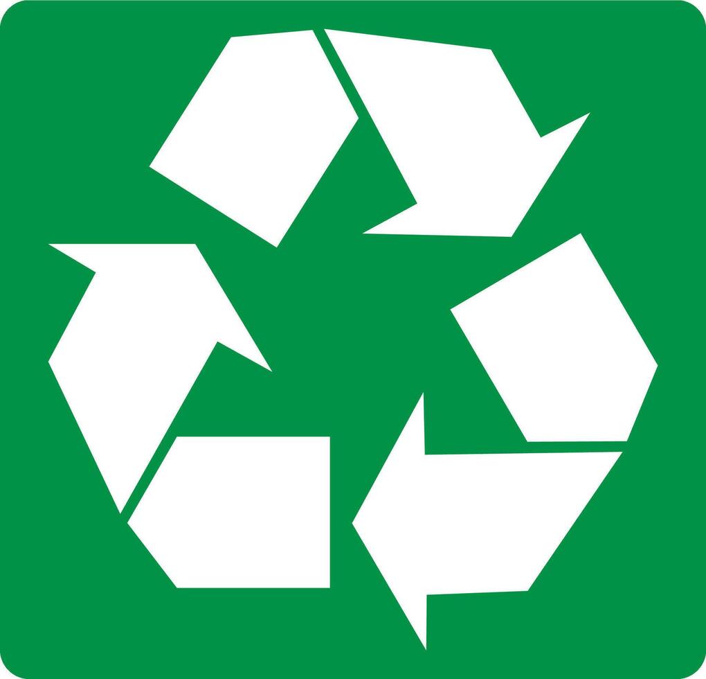 recycle icon set. ecology, eco friendly and environmental management symbols. isolated images vector