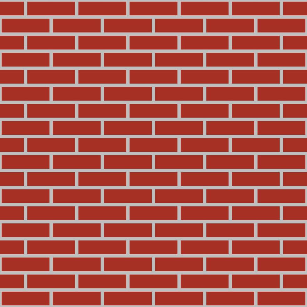 seamless repeating pattern brick wall vector