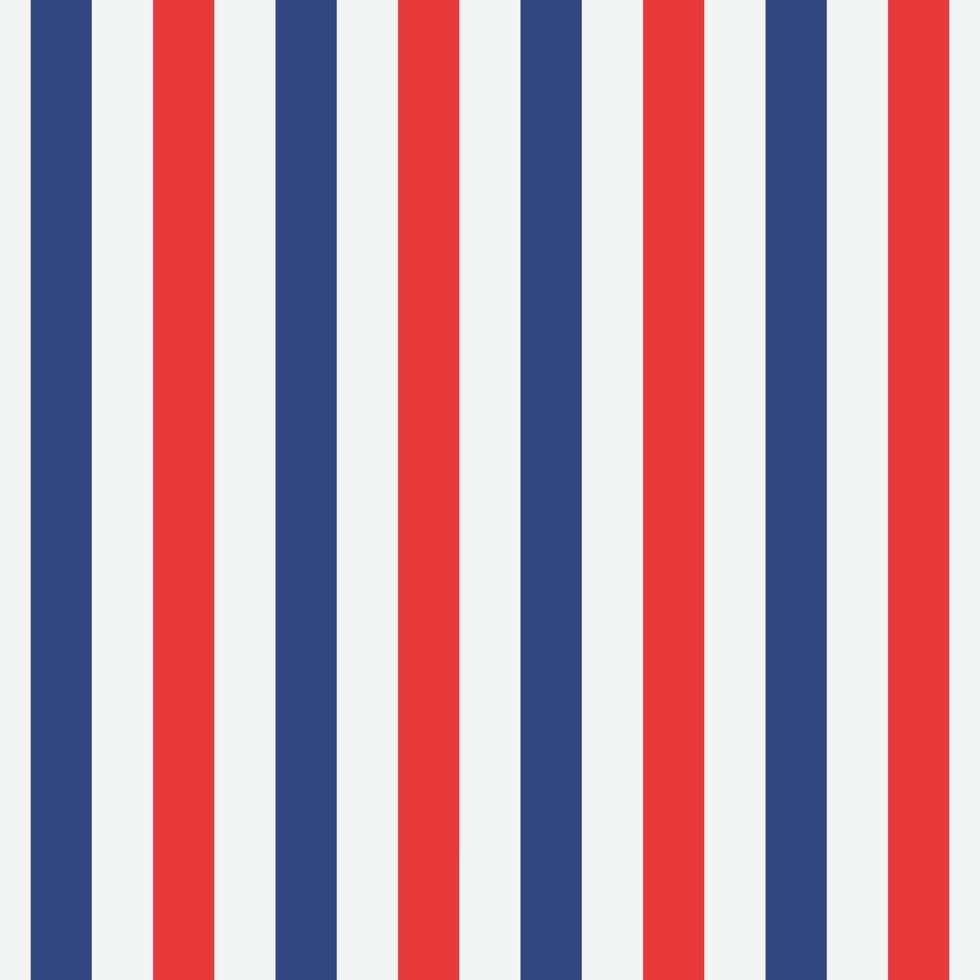 barbershop repeating vertical lines seamless pattern in red and blue vector