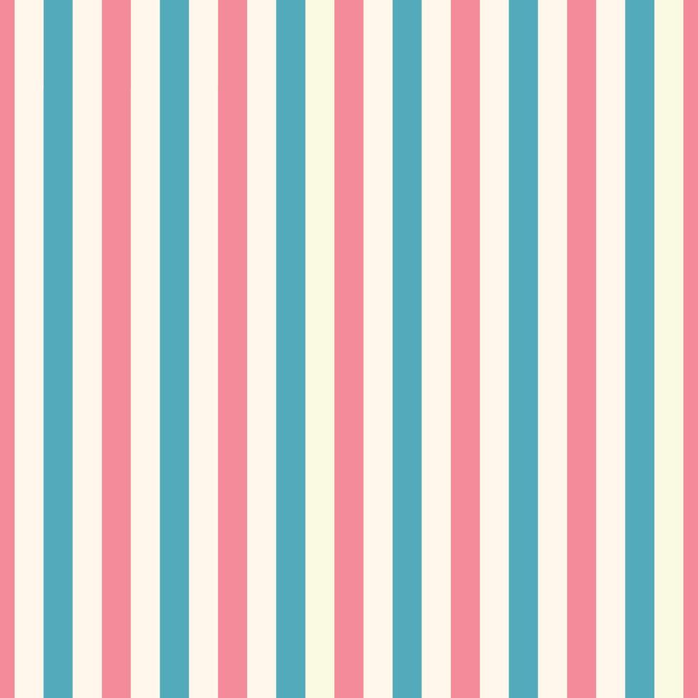 seamless pattern of repeating calm vertical lines in pink and blue vector
