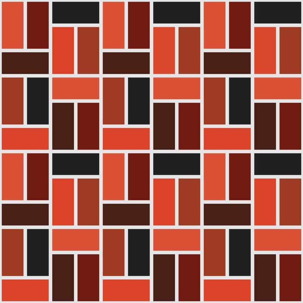 seamless repeating pattern brick wall vector