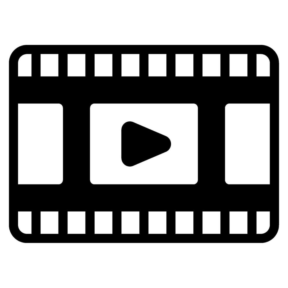 Filmstrip icon for web, app, infographic, etc vector