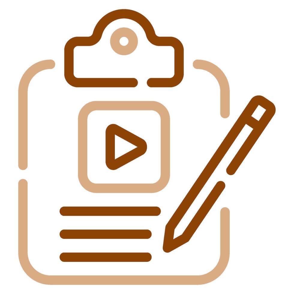 Script icon for web, app, infographic, etc vector