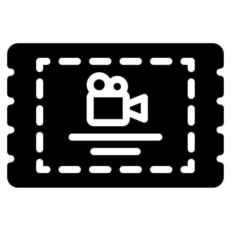 Ticket icon for web, app, infographic, etc vector