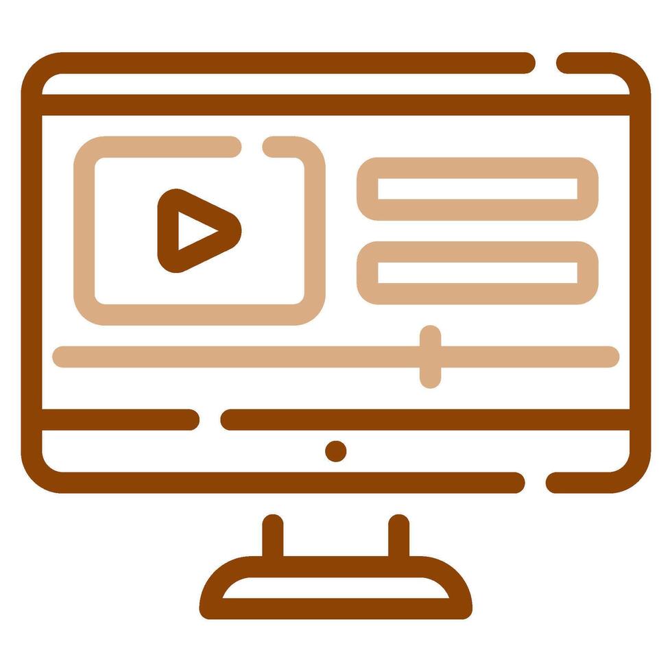 Trailer icon for web, app, infographic, etc vector