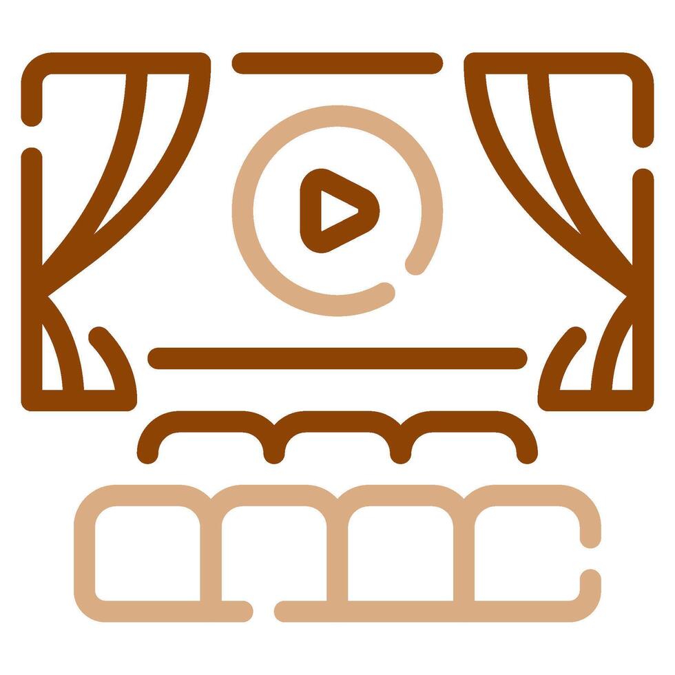 Cinema icon for web, app, infographic, etc vector