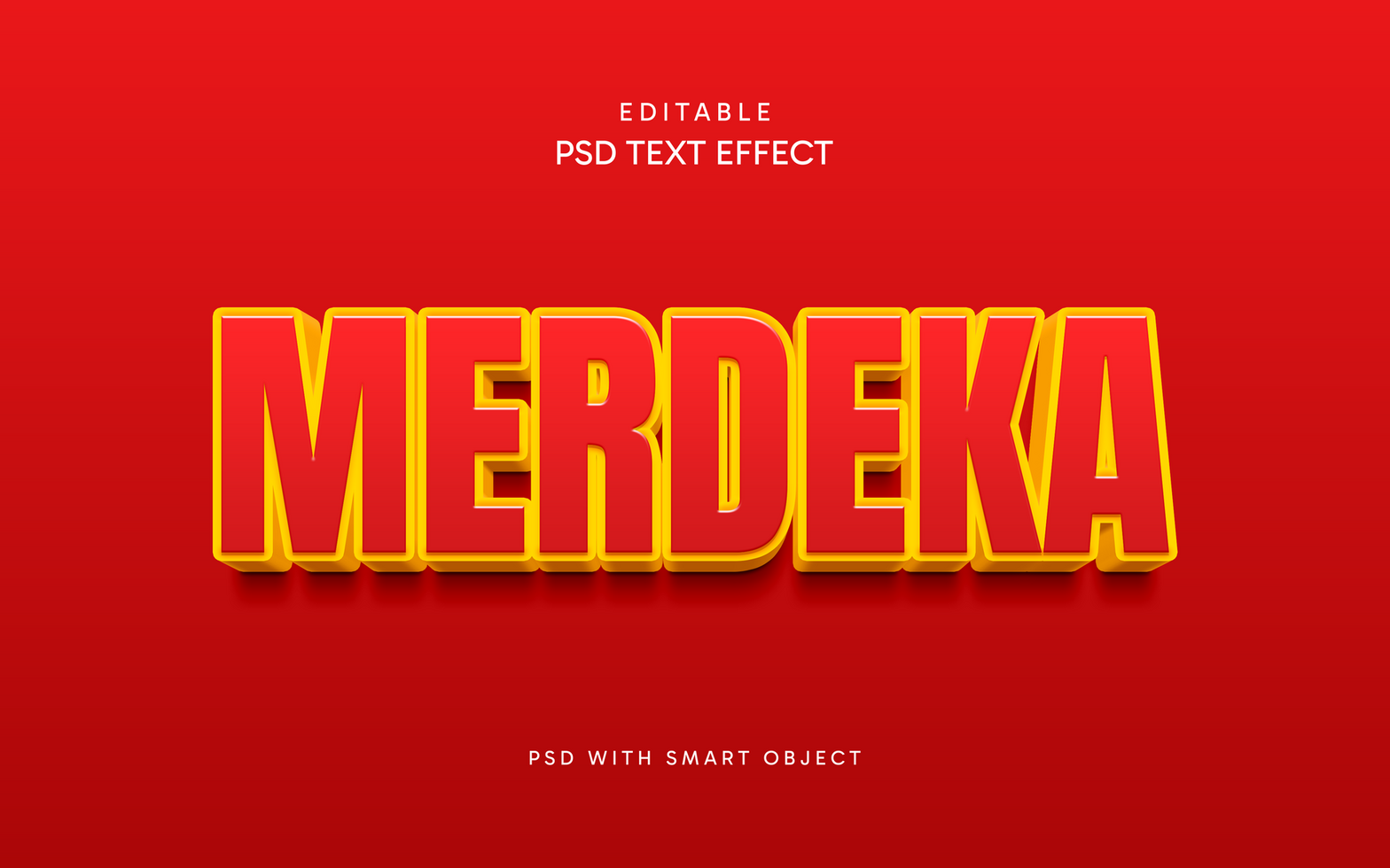 Independent Style Effect Text psd