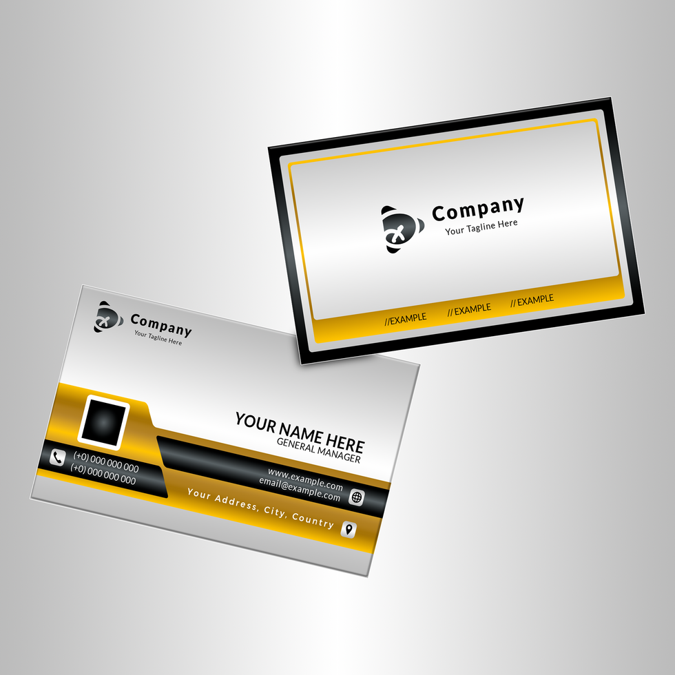 Modern Creative And Clean Business Card Design Template, Visiting Card. psd