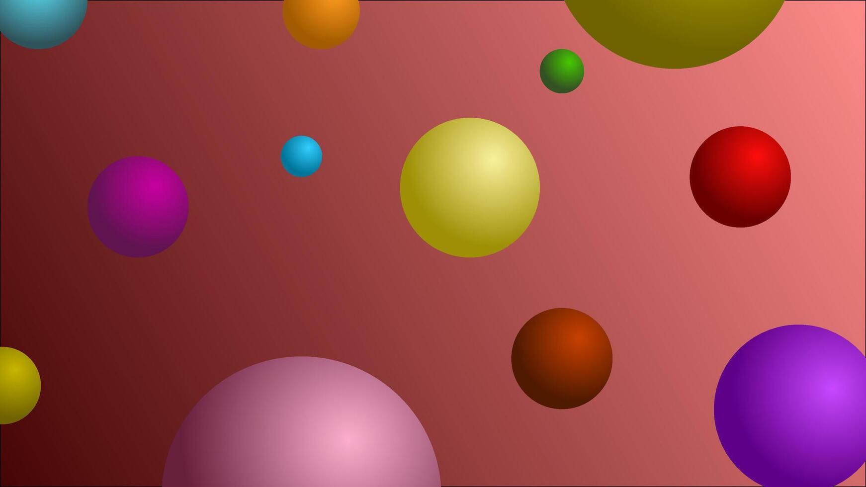 Polkadot background with cyrcle gradient vector