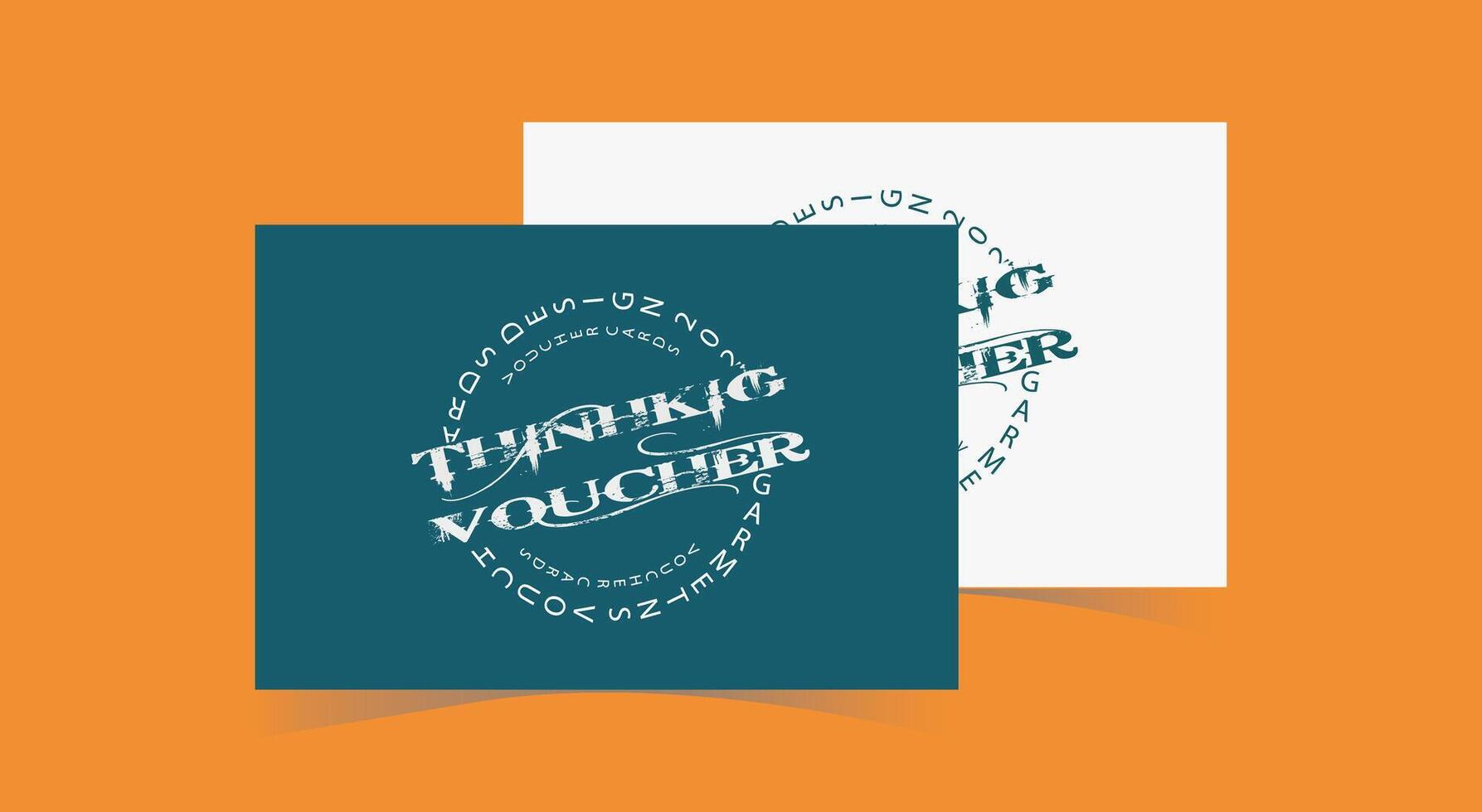 Gift Voucher Coupon card set vactor file vector