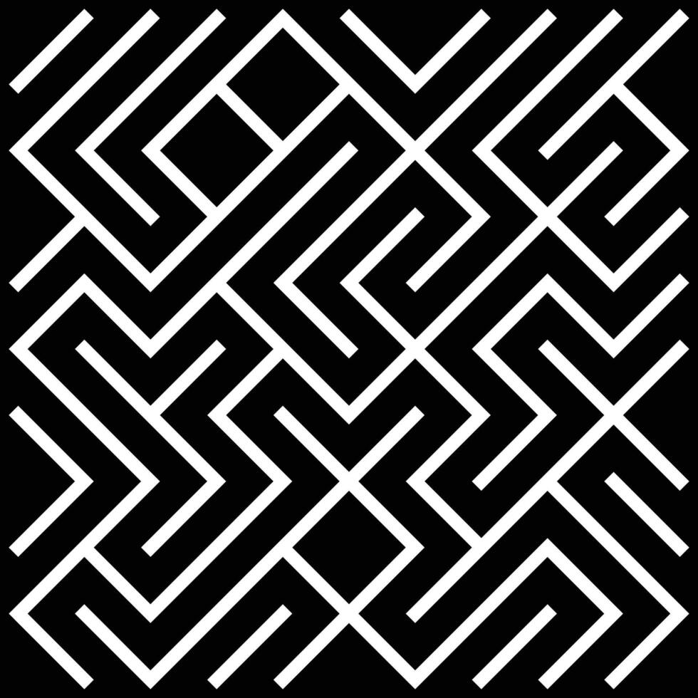 Labyrinth rectangle shape. Maze labyrinth illustration vector